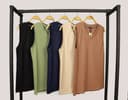 تاپ یقه هفت کبریتی zara سایز بزرگ